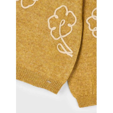 Maglioncino fiori Bimba