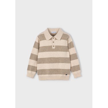 Polo tricot righe Bimbo