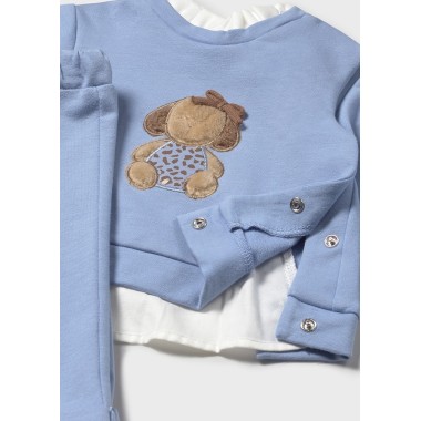 Completo felpa e pantalone Neonata
