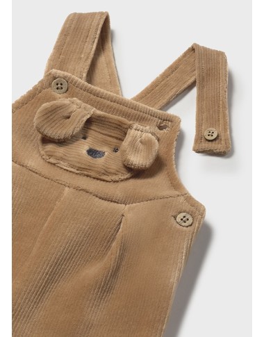 Salopette velour Neonato