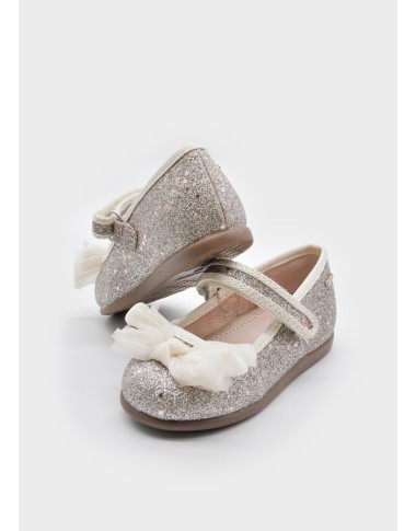 Ballerina glitter fiocco Scarpe