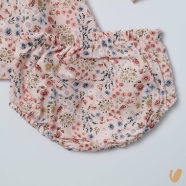 Completo fiorellini Neonata