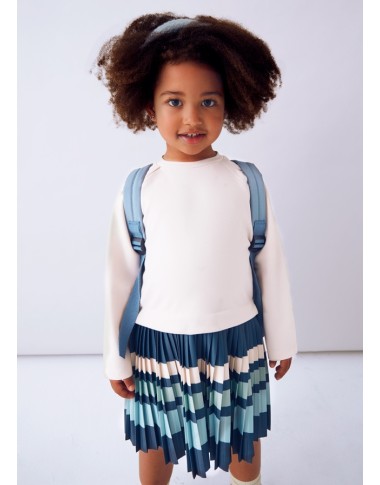 PLISSE LINE COMBINED DRESS