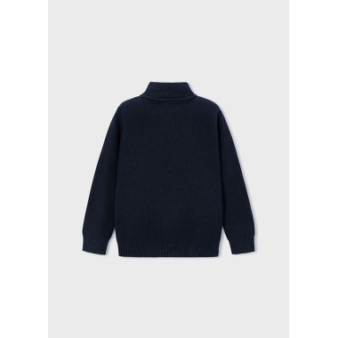 Maglioncino collo zip Cardigan e Maglia