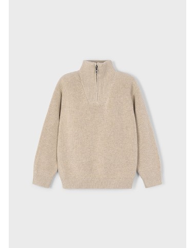 Zip neck sweater
