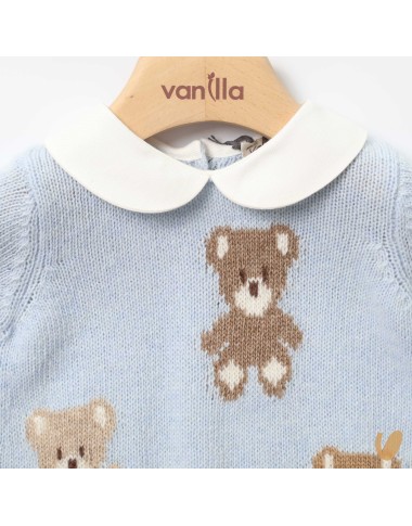 Completo nascita orsetti lana e cashmere Set Nascita e Uscita Clinica