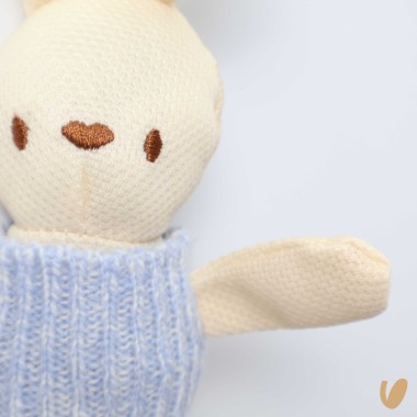 Doudou coniglietto Dou Dou e Fiocco Nascita