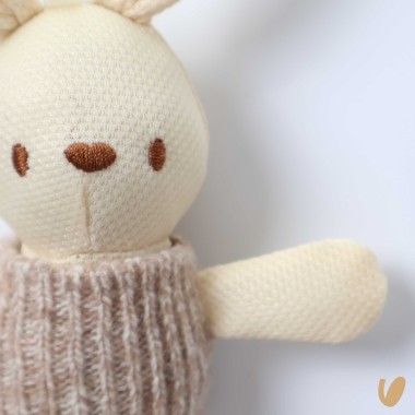 Doudou coniglietto Dou Dou e Fiocco Nascita