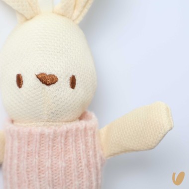 Doudou coniglietto Dou Dou e Fiocco Nascita