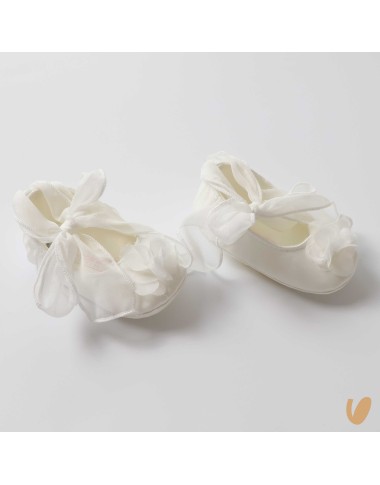 Ballerinas in chiffon bow
