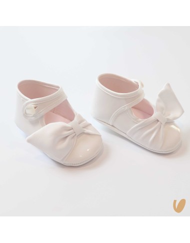 Ballerine in vernice fiocco Scarpe