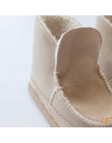 Stivaletti in camoscio e sherpa Scarpe