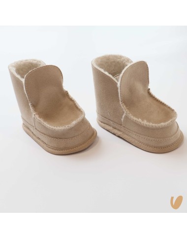 Suede and Sherpa ankle boots