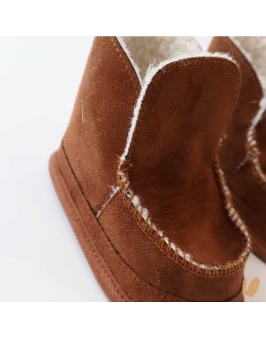 Stivaletti in camoscio e sherpa Scarpe