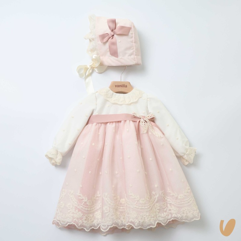 Abito e cuffia battesimale Battesimo