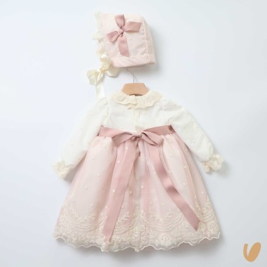 Abito e cuffia battesimale Battesimo