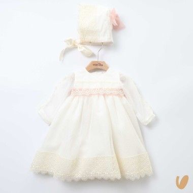 Abito e cuffia battesimale Battesimo