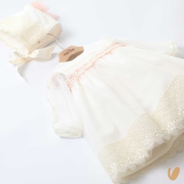 Abito e cuffia battesimale Battesimo