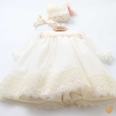 Abito e cuffia battesimale Battesimo