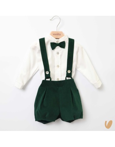 Completo elegante velluto Neonato 0/36