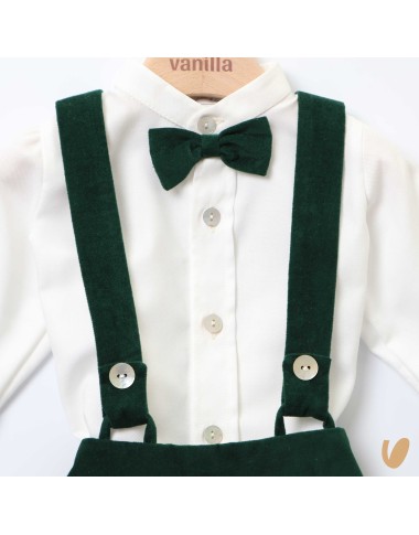 Completo elegante velluto Neonato 0/36