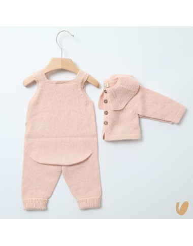 Merinos wool dungarees and cardigans