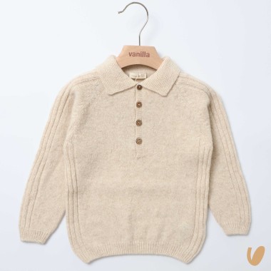 Polo in lana merinos Bimbo