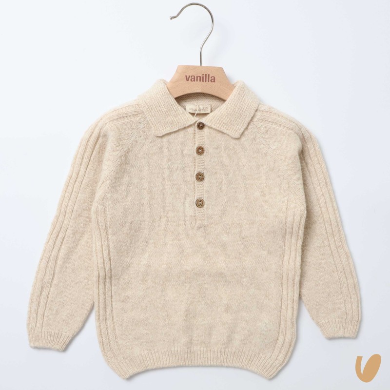 Polo in lana merinos Bimbo