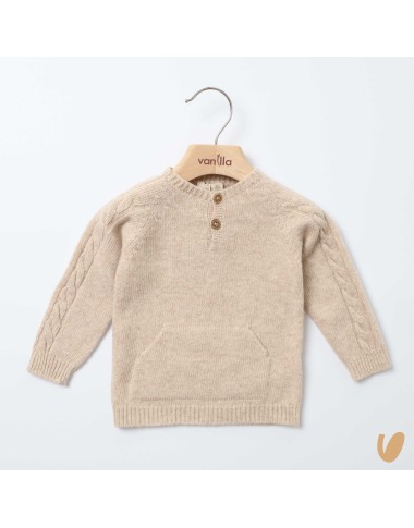 Serafino in lana merinos Cardigan e Maglia