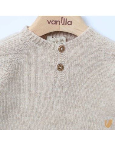 Serafino in lana merinos Cardigan e Maglia