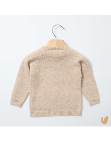 Serafino in lana merinos Cardigan e Maglia