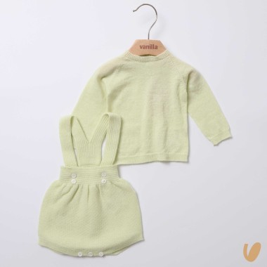 Completo lana e cashmere Neonato