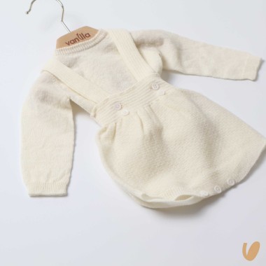 Completo lana e cashmere Completo e Pagliaccetto