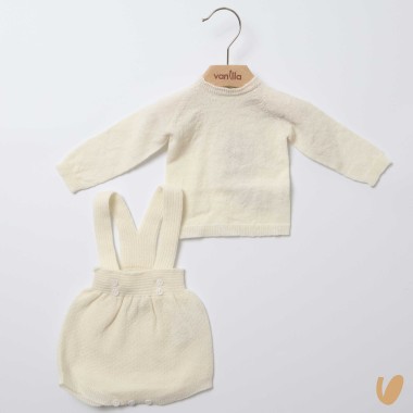 Completo lana e cashmere Completo e Pagliaccetto