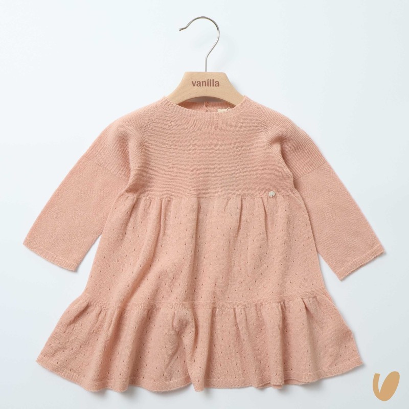 Abito lana e cashmere Neonata