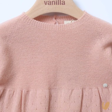 Abito lana e cashmere Neonata