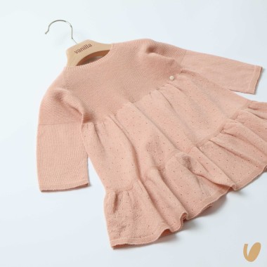 Abito lana e cashmere Neonata