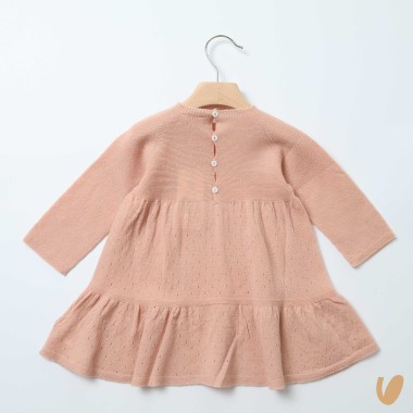 Abito lana e cashmere Neonata