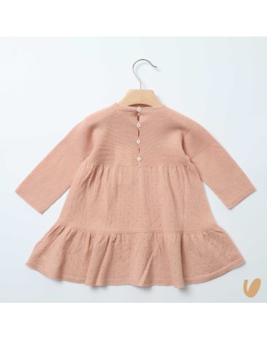 Dress with wool and cashmere