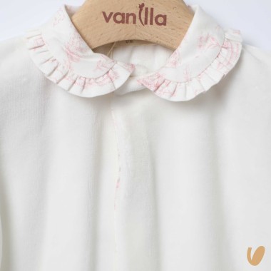 Tutina in ciniglia toile de jouy Tutina