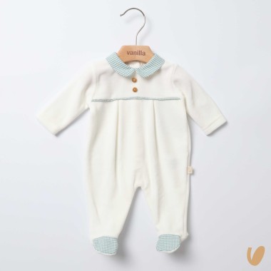 Tutina in ciniglia pied de poule Tutina