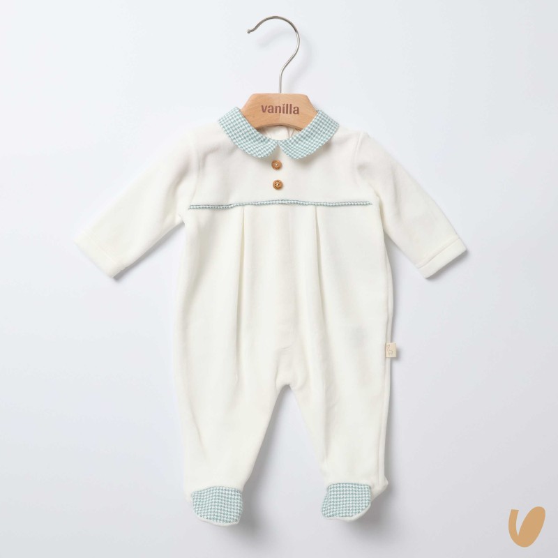 Tutina in ciniglia pied de poule Tutina