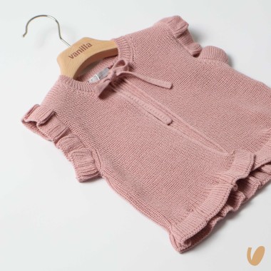 Gilet in Tricot Neonata