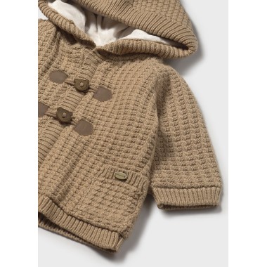 Cappottino tricot alamari Neonato