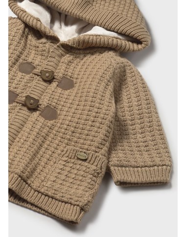 Cappottino tricot alamari Neonato