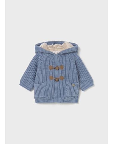 Cappottino tricot alamari Neonato