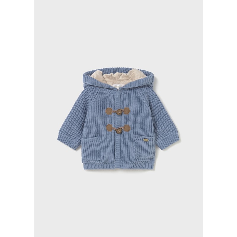 Cappottino tricot alamari Neonato