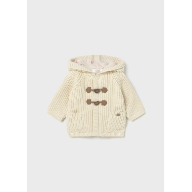 Cappottino tricot alamari Neonato