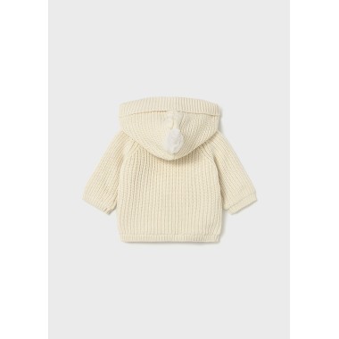 Cappottino tricot alamari Neonato