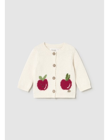Cardigan operato Neonata